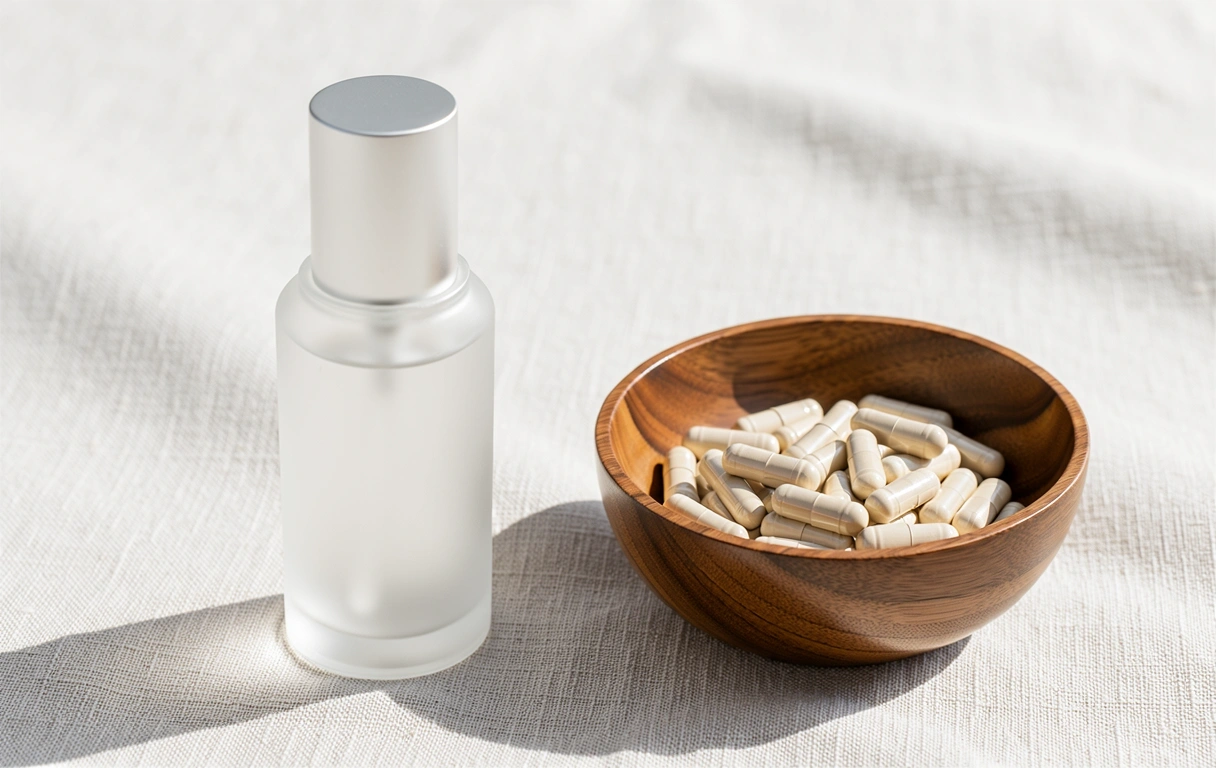 Premium skincare and wellness supplements